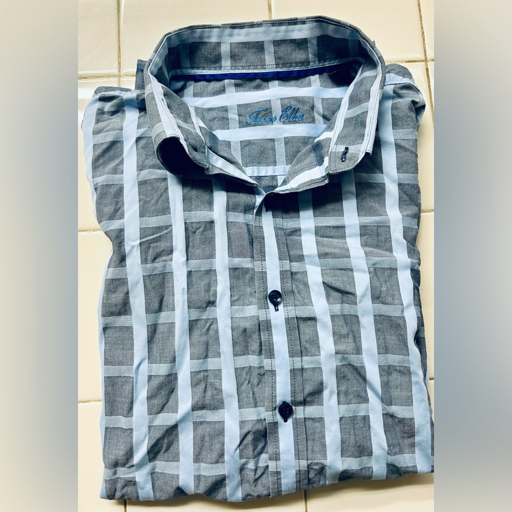Men’s Tasso Elba XL Long Sleeve Button Down